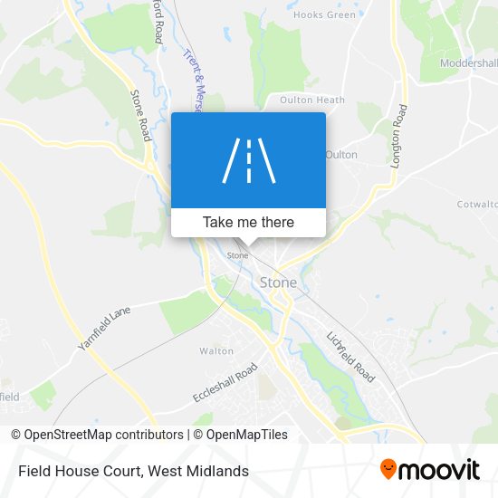 Field House Court map