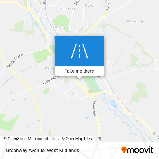 Greenway Avenue map