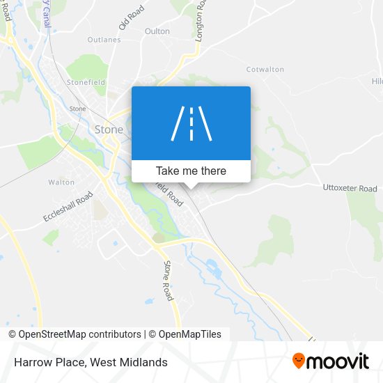 Harrow Place map
