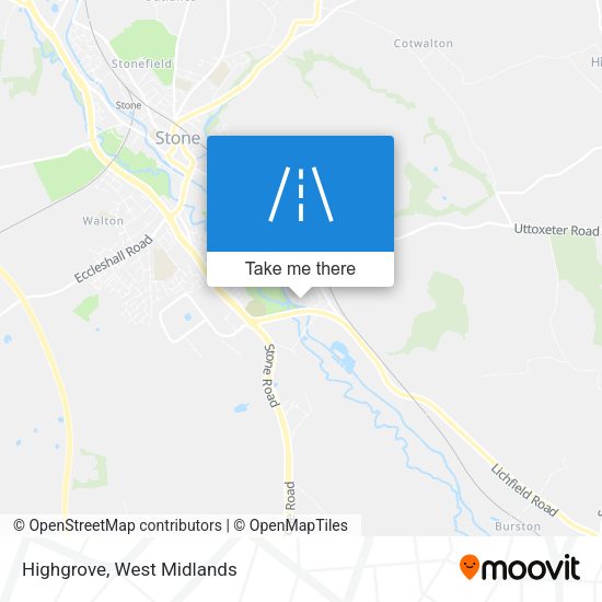 Highgrove map