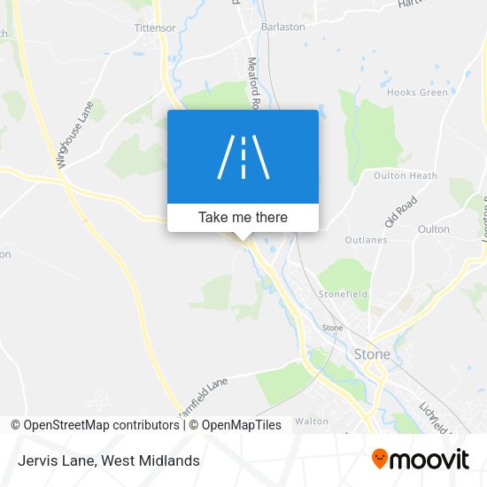 Jervis Lane map
