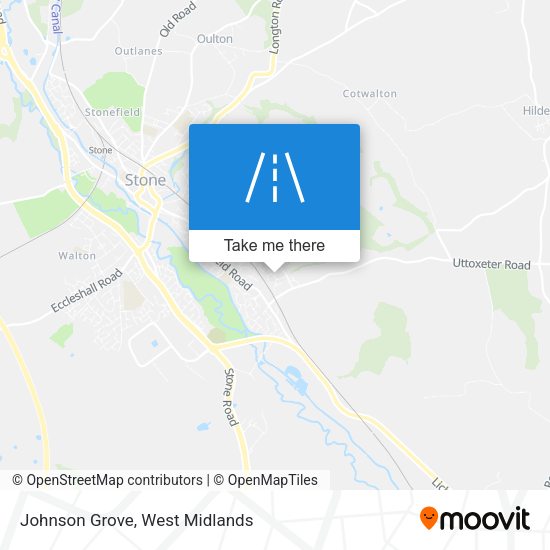 Johnson Grove map