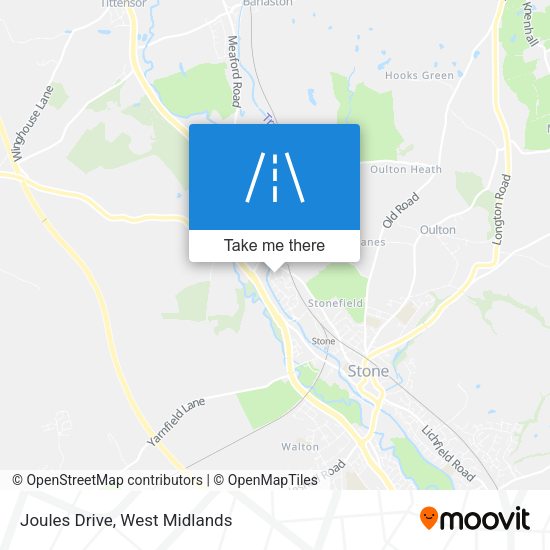 Joules Drive map
