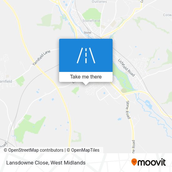 Lansdowne Close map