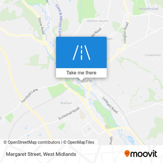 Margaret Street map