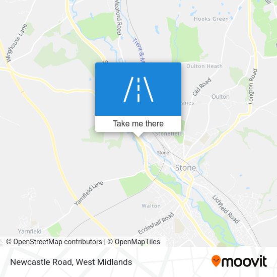 Newcastle Road map