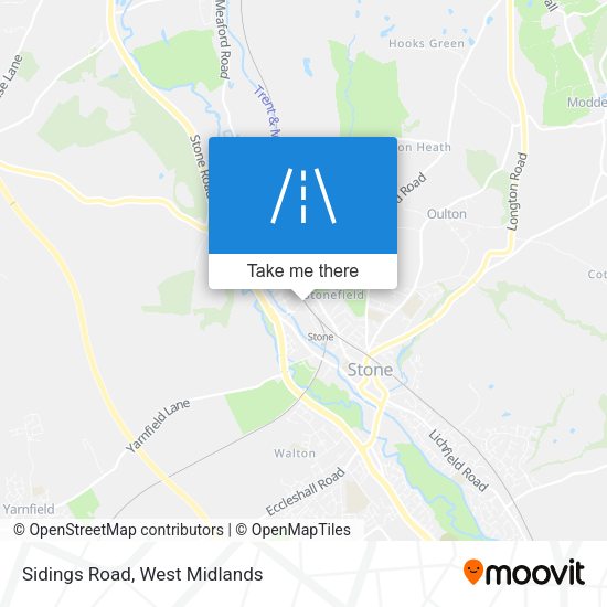 Sidings Road map