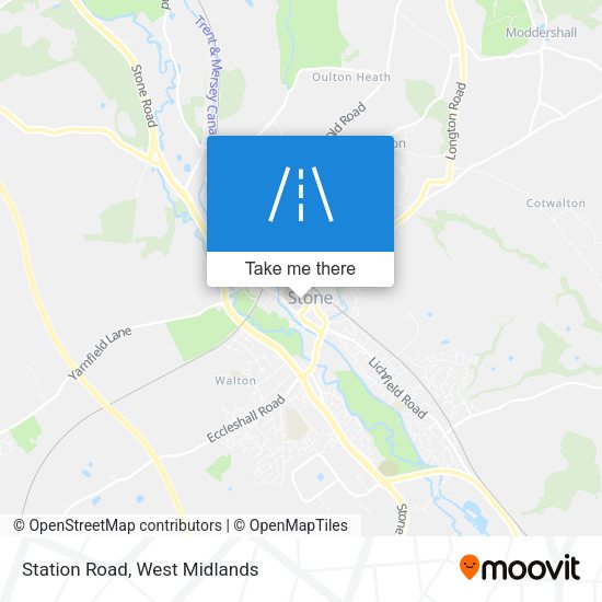 Station Road map