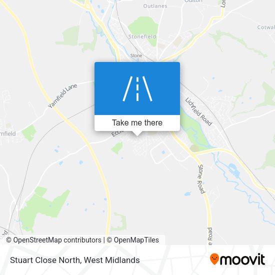 Stuart Close North map