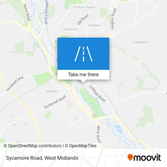 Sycamore Road map