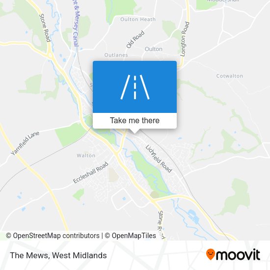 The Mews map