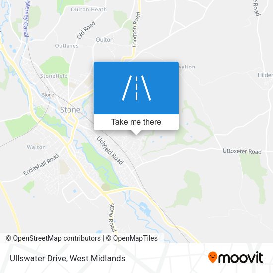 Ullswater Drive map
