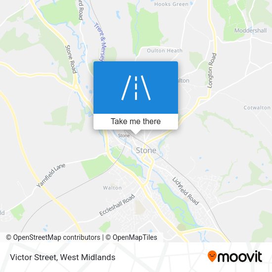 Victor Street map