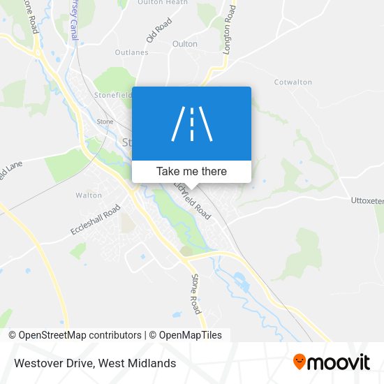 Westover Drive map