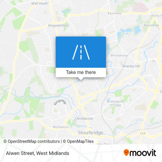 Alwen Street map