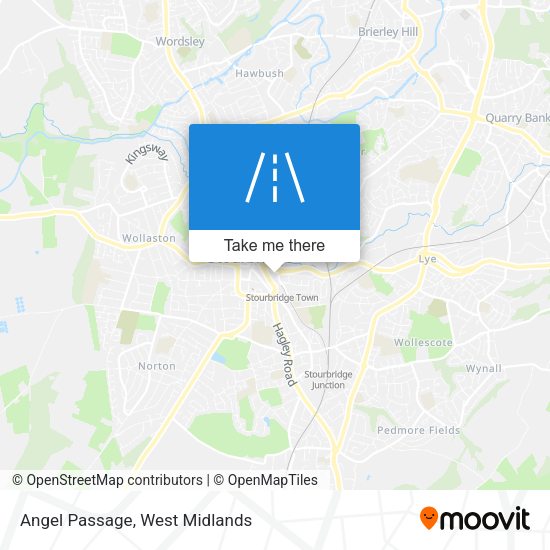 Angel Passage map