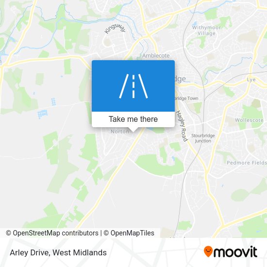 Arley Drive map