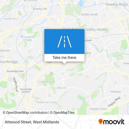 Attwood Street map