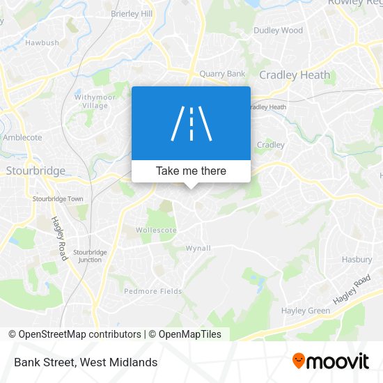 Bank Street map