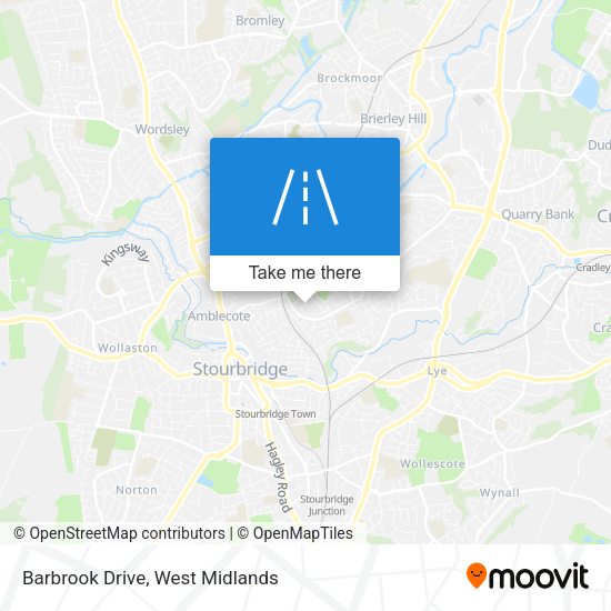 Barbrook Drive map