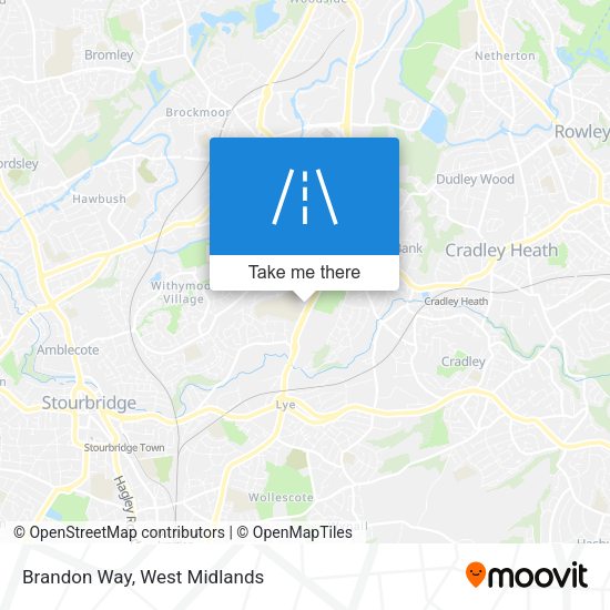 Brandon Way map