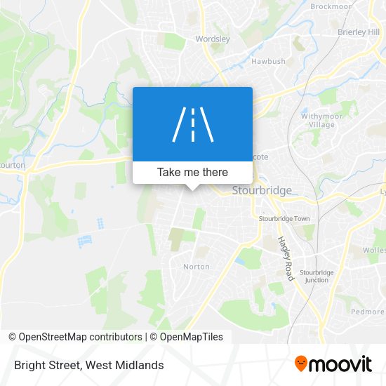 Bright Street map