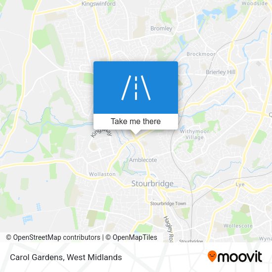 Carol Gardens map