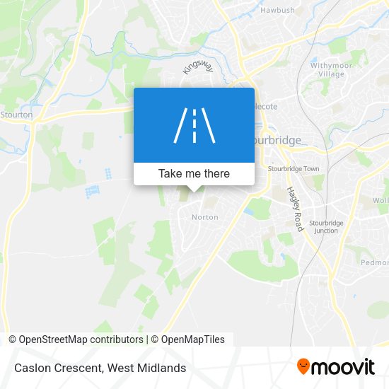 Caslon Crescent map