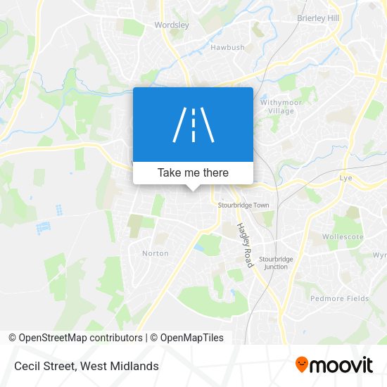 Cecil Street map