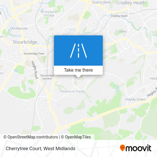 Cherrytree Court map