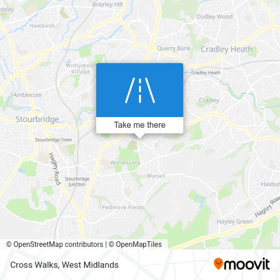 Cross Walks map