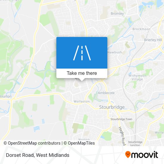 Dorset Road map