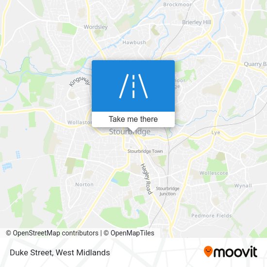Duke Street map