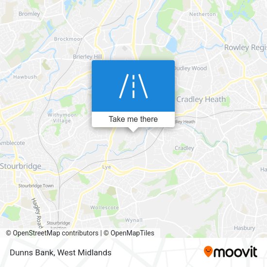 Dunns Bank map