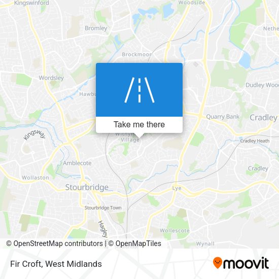 Fir Croft map
