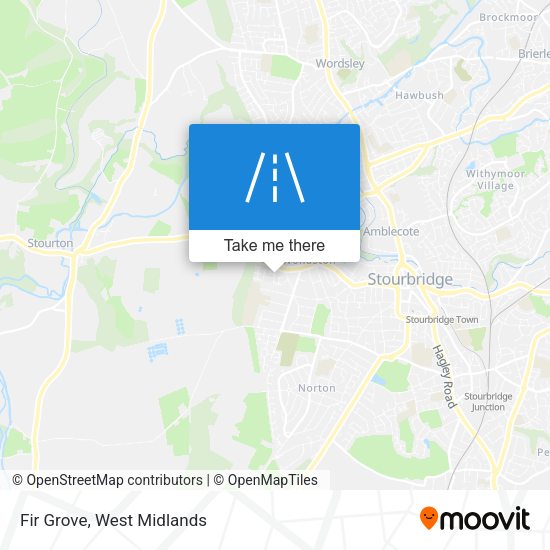 Fir Grove map