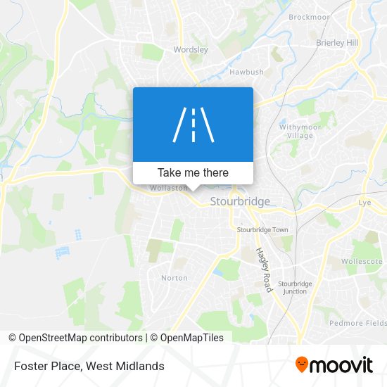Foster Place map