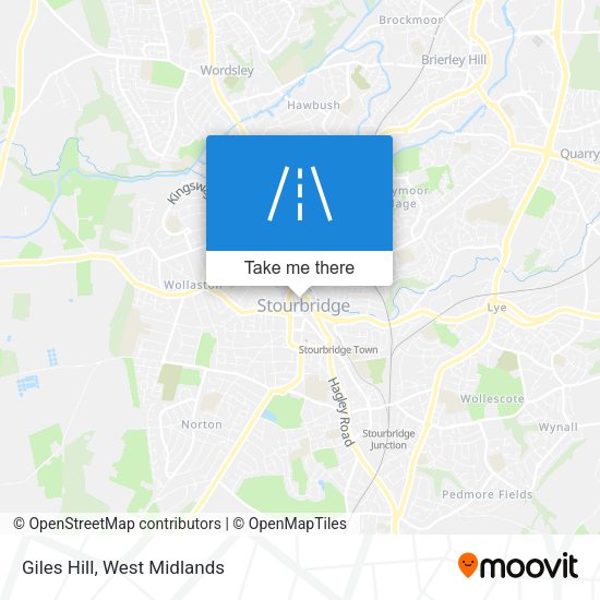 Giles Hill map