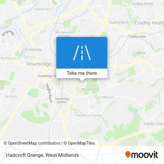 Hadcroft Grange map