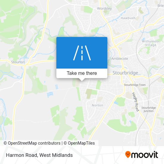 Harmon Road map