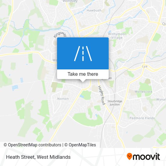 Heath Street map