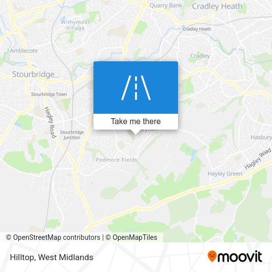 Hilltop map
