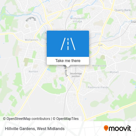 Hillville Gardens map