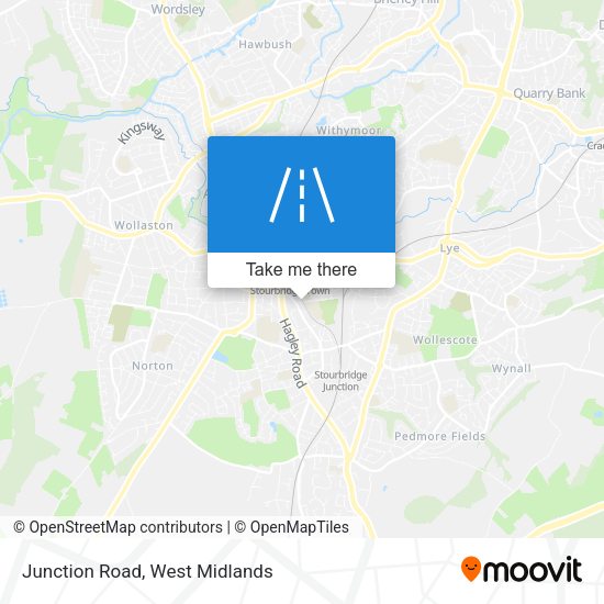 Junction Road map
