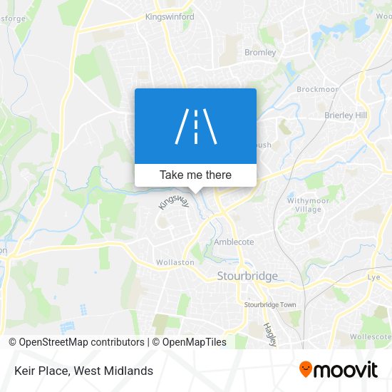 Keir Place map