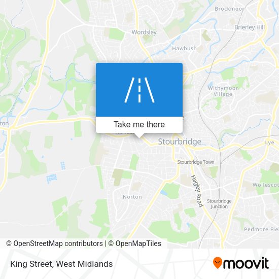 King Street map