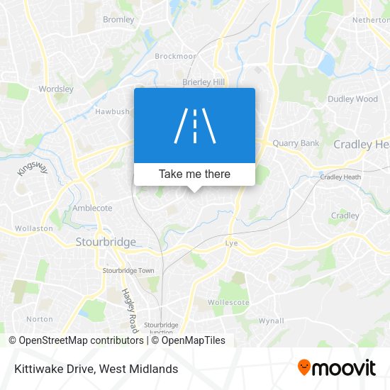 Kittiwake Drive map