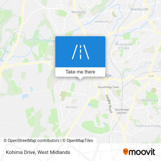 Kohima Drive map