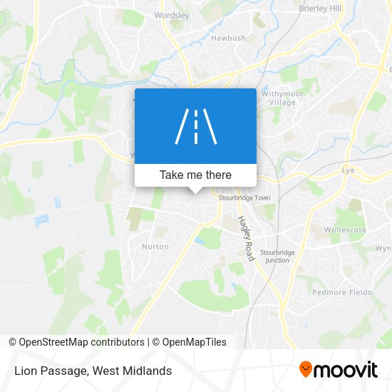 Lion Passage map