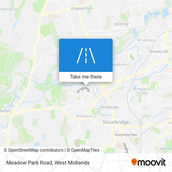 Meadow Park Road map